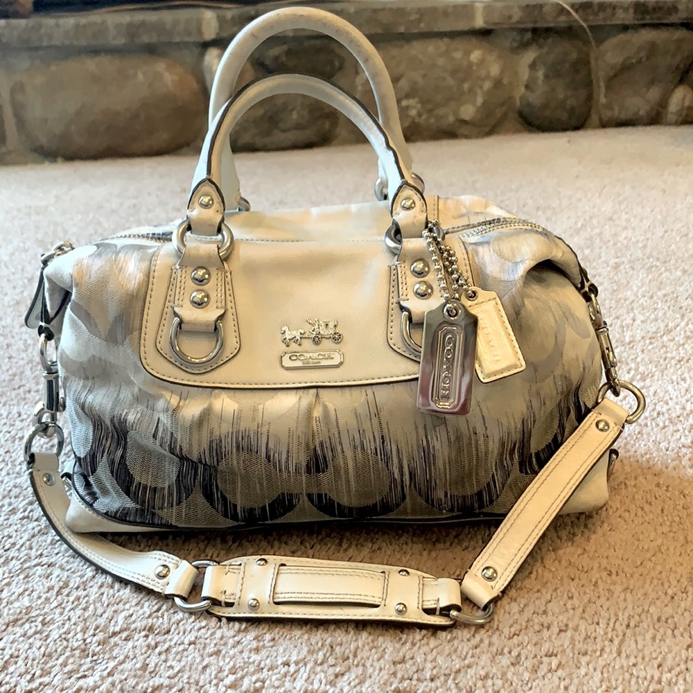 Ombré coach purse